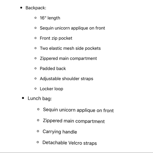 Unicorn/My Lil Pony 4PC Set Sz: 10/12 NWT Z3 - Picture 6 of 7